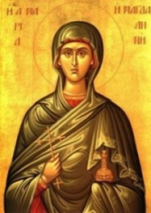 22 Temmuz Mecdelli (Magdalalı) Meryem: Mür taşıyıcı ve Elçilere denk